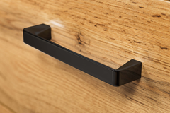 Greep encanto zamak zwart mat ba 128mm l140mm