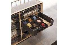Chic line accessoire bakje antraciet  b.60  l.150mm