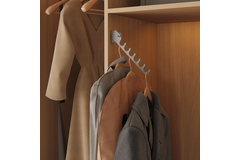 Chic line kledinghouder antraciet l.290mm