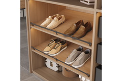 Chic line tabletreling antraciet l.925 h.59mm
