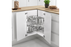 MC Line draaikorf 3/4 d.820mm 270ø chroomh:630-730 h:630-730mm
