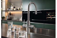 Mythos Water Hub 5 in 1 - Zwenkbare kraan / Zijhendel / RVS