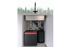 Maris Water Hub - 3 in 1 set met zwenkbare uitloop / Side Lever / Zwart mat / Boiler 4 liter
