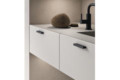 Greep appia ba96 l110 zwart