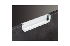 greep om in te laten Athena, boorafstand 160, L 170 mm, B 19 mm, H 36 mm, Aluminiumkleurig