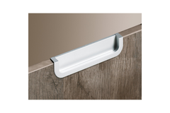 greep om in te laten Athena, boorafstand 160, L 170 mm, B 19 mm, H 36 mm, Aluminiumkleurig