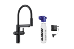 Blanco drink.filter Evol-S pro zwart mat
