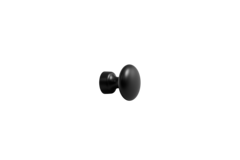 Knop BARON ø32 h32 zamak mat zwart