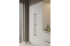 Greep BOND BA1088 L1178 mat zwart/gunmetal