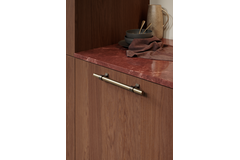 Greep bond ba160 l250 antiek bruin/geborsteld goud