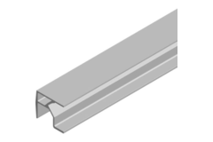 PS23 - 50 bovenrail L3050 grijs