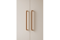 Greep BROOKLYN BIG BA1056 L1074 aluminium geborsteld brons
