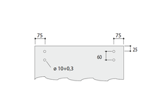 Casa schuifdeurset staal zwart 100kg l.2100mm voor deurbladbreedte 910-1000mm