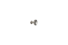 Knop chateau ø30x30 zamak RVS-look