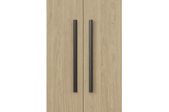 Greep ciel ba544 l600 alu mat zwart