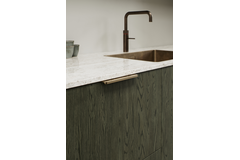 Greep comet ba160 l200 alu mat goud