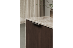 Greep comet ba160 l200 alu mat brons
