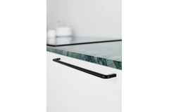 Greep compact ba320 l332 zamak mat zwart