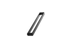 Greep cubico ba96 l105 zamak mat zwart
