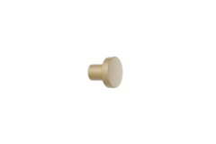 Knop DOT Ø30 H26 messing geborsteld goud