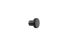 Knop DOT Ø30 H26 zamak mat zwart