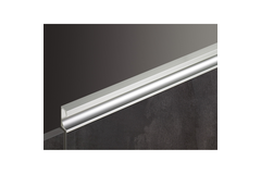 Greeplijst Eslinga, L 2000 mm, B 23 mm, H 40 mm, Aluminium geëloxeerd