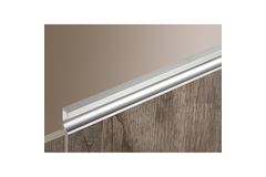 Greeplijst Eslinga, L 2000 mm, B 23 mm, H 40 mm, Aluminium geëloxeerd
