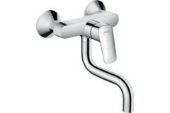 Hansgrohe Logis keuken wand mngkr uitloop ond chroom