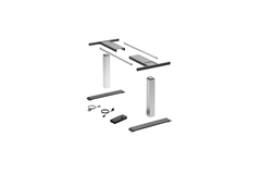 LegaDrive Systems Tafelonderstelset Basic, zilver, grafietgrijs
