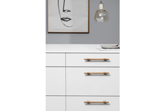 Greep JOIN BA160 L240x36x13 eik Licht gelakt