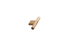 Knop JOIN BA16 L80x36x13 eik Licht gelakt