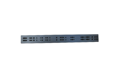 Opvullijst 486x50x25mm zwart