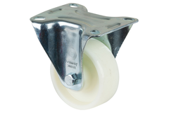 Vast wiel d. 80 h.105mm 125kg kunst.wit