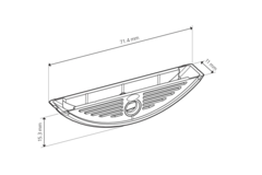 Verbindingssysteem voor lichtgewichtpanelen zonder randhout LC P-16x11 80 st