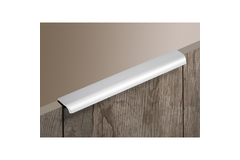 Greeplijst Lindavia, L 2000 mm, B 43 mm, H 14 mm, Aluminium geëloxeerd