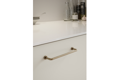 Greep LOUNGE BA160 L174 gepatineerd messing