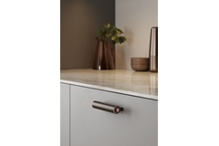 Greep LUCENTE BA64 aluminium mat brons