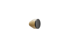 Knop MELURA ø30 h28 eik + zwart