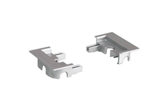 Eindkappen (2) voor led profiel Channelline 12 inb ouw