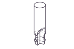 OVVO-1230 frees WIDIA schacht 12mm