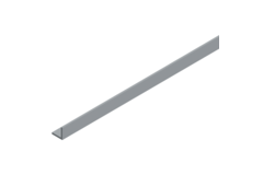PS23 - 50 onderrail L3050 zwart