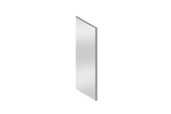 Uittrekbare spiegel 50 x 1405 x 480 grijs