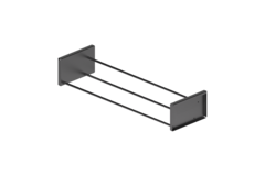 Chic line schoenrek antraciet b.700-800mm