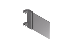 Chic line verdeler antraciet h.85  l.143mm