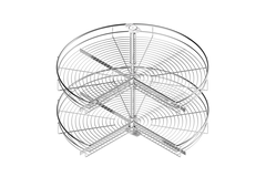 MC Line draaikorf 3/4 d.820mm 270ø chroomh:630-730 h:630-730mm