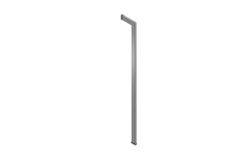 Amari structuur vloer/wand h.2200 x b.300mm alu