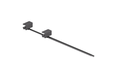 Chic line extra broekenhouder antraciet l.340mm