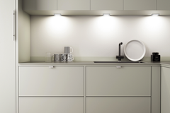 Led planar S 4000K 24V 3W alu