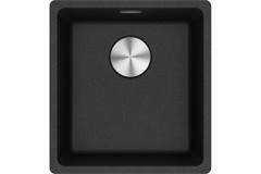 Maris - Onderbouwspoeltafel / 403 x 433 mm / 1 bak / Onyx