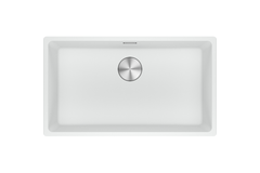 Maris - Vlakbouwspoeltafel / 753 x 433 mm / 1 bak / Metaal Wit